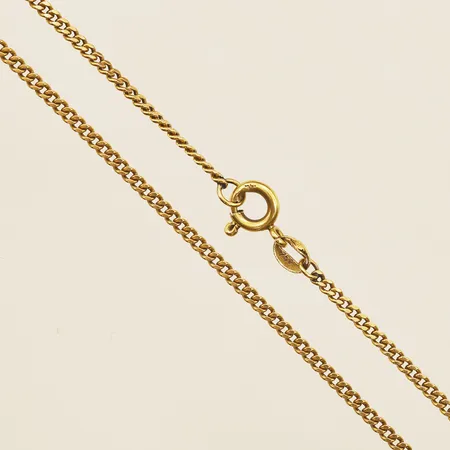 Kedja Pansar längd 52cm, bredd 1,7mm, 18K  Vikt: 5,9 g