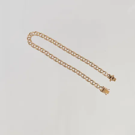 Armband Bismarck 19cm bredd 4mm 18K 5,9g.