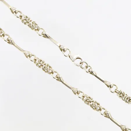 Collier 48cm bredd: 2-4mm, silver 925/1000 Vikt: 20,2 g