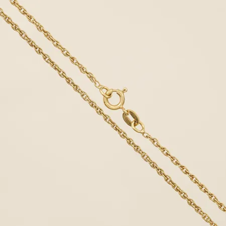 Kedja Cordell  längd 40cm, bredd 1,2mm, 18K  Vikt: 4,1 g