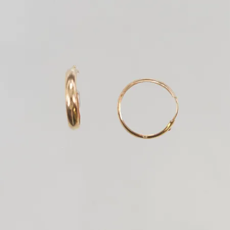 Örhängen 16mm 18K 0,7g.