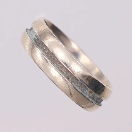 Ring stl:19¾ 950/1000 silver Vikt: 6,2 g