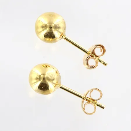 Örhängen Ø5mm 18K  Vikt: 0,8 g