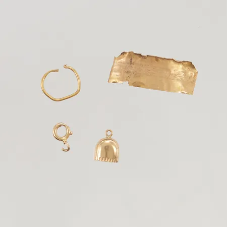 Diverse guld defekt 18K 1,6g.