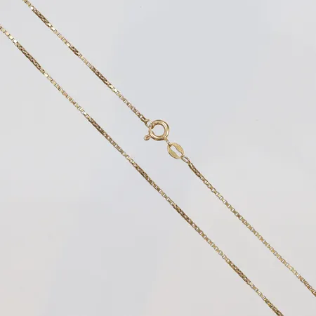 Halskedja Venezia, längd 55,5m, bredd 1mm, vriden, 18K Vikt: 5,2 g