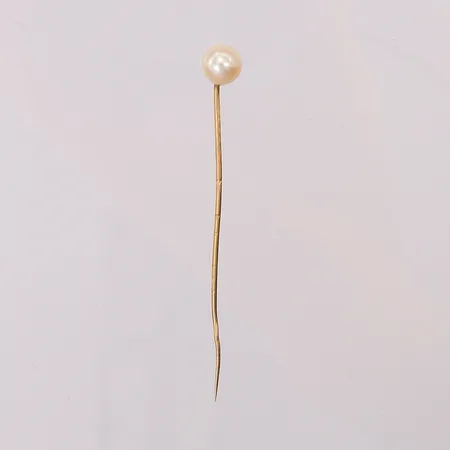 Nål pärla Ø6,6mm längd 60mm, Raag AB, 18K Vikt: 1 g