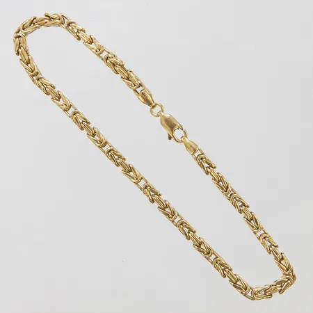 Armband Kejsarlänk ihålig, längd: 21cm, bredd: 3,1mm, 14K Vikt: 5,2 g