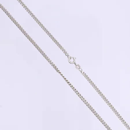 Halskedja pansar 50cm, bredd 2,5mm, silver 925/1000 Vikt: 10,3 g