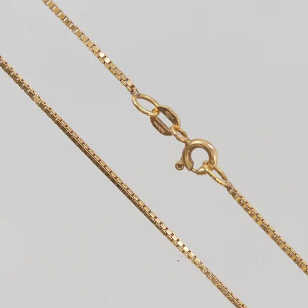 Kedja Venezia 50cm bredd 1mm 18K 4,7g.