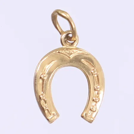 Hänge hästsko 17x10mm 18K  Vikt: 0,5 g