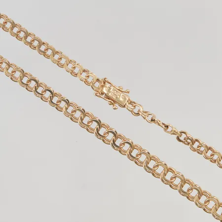 Collier Bismarck 50,5cm bredd 4-6mm 18K 20,4g.