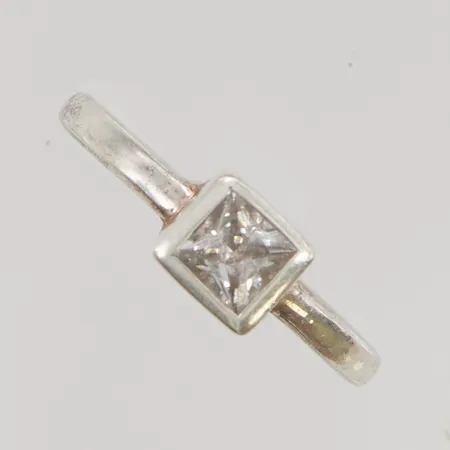 Ring stl:19¾ 925/1000 Silver 3,4g.