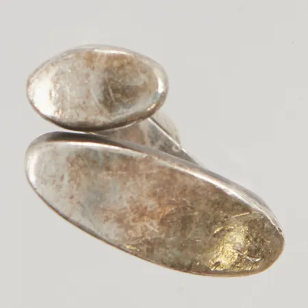 Ring stl:18½ bredd 16mm 925/1000 Silver 10,6g.
