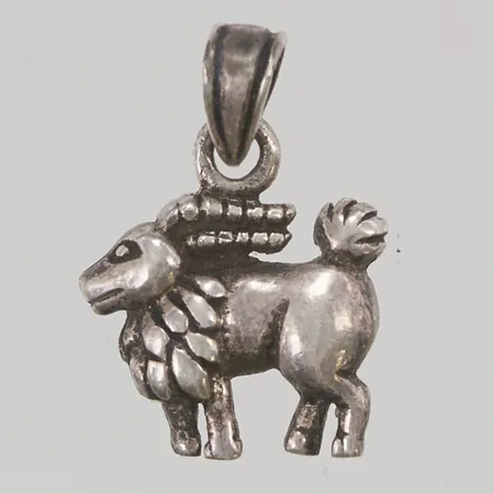 Hänge lejon 21mm silver  Vikt: 2,7 g