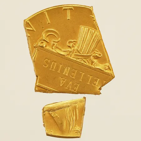 Defekt guld 18K  Vikt: 10,9 g
