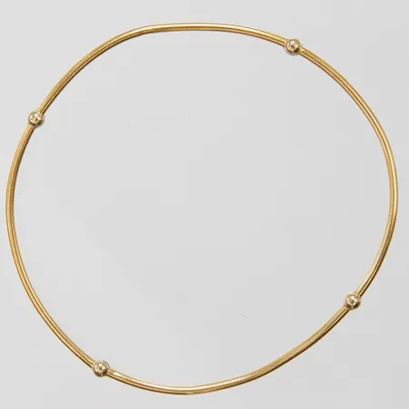 Armring defekt skev bucklor 18K Vikt: 5,7 g