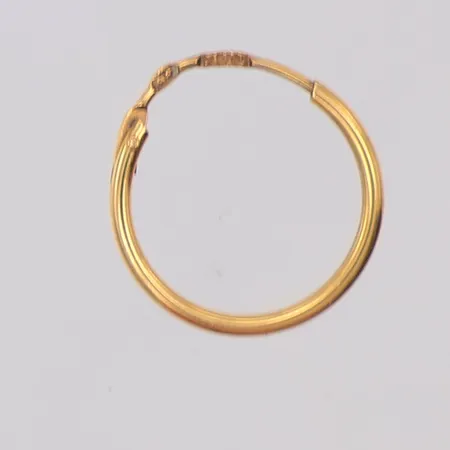 Udda örhänge ca Ø12mm, 18K Vikt: 0,2 g