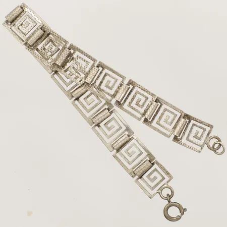 Armband 18cm bredd 10,8mm bruksskick 925/1000 silver Vikt: 7,8 g
