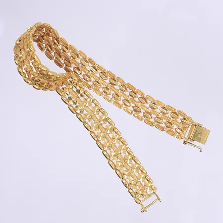 Armband 20cm bredd 12mm 22K  Vikt: 36,7 g