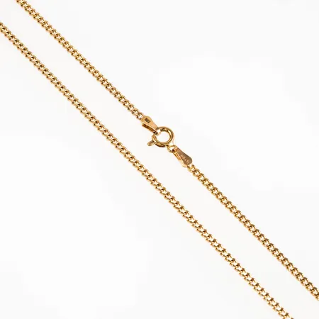 Kedja Pansar 39,5cm bredd 2,1mm 14K 5,4g. 