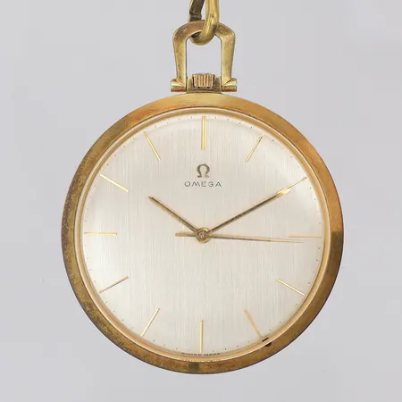 Fickur Omega 35mm doublé boettnr:1706, Cal.601, verknr:23672337, originaletui.