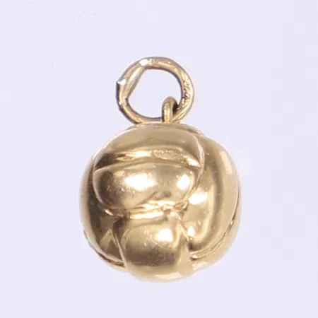 Hänge volleyboll 15x9mm 18K  Vikt: 0,9 g