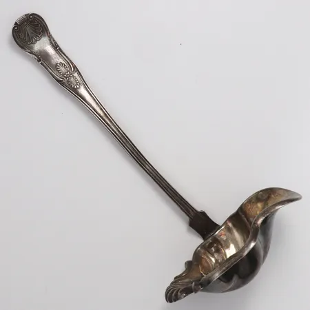 Soppslev modell Engelsk Snäck längd 16,5cm, 830/1000 silver Vikt: 47,3 g