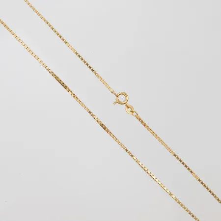 Kedja Venezia längd: 38,5cm, bredd: 1,4mm, UnoAErre, 18K Vikt: 6,1 g