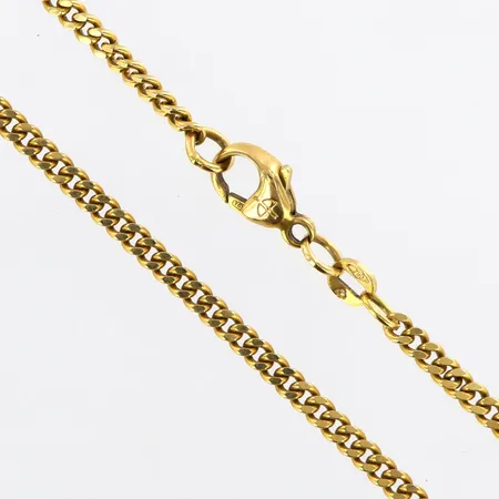 Kedja Pansar ca 51cm, bredd ca 2,5, Balestra, 18K Vikt: 14 g