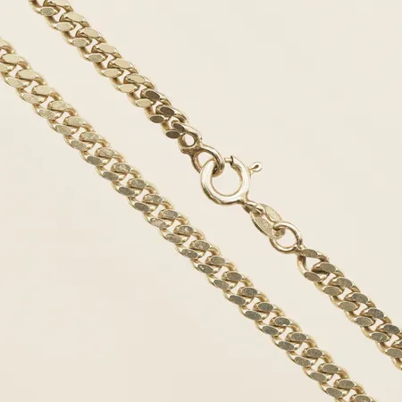 Kedja Pansar, längd 45,5cm, bredd 4mm Italy Silver 925/1000 Vikt: 20,6 g