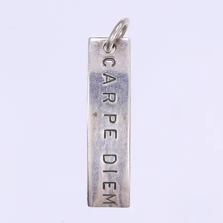 Hänge Efva Attling "Carpe Diem Pendant" 36x8mm silver 925/1000  Vikt: 4,2 g
