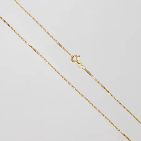 Kedja Venezia längd: 42,5cm, bredd: 1,2mm, UnoAErre, ojämnheter, 18K Vikt: 4,4 g