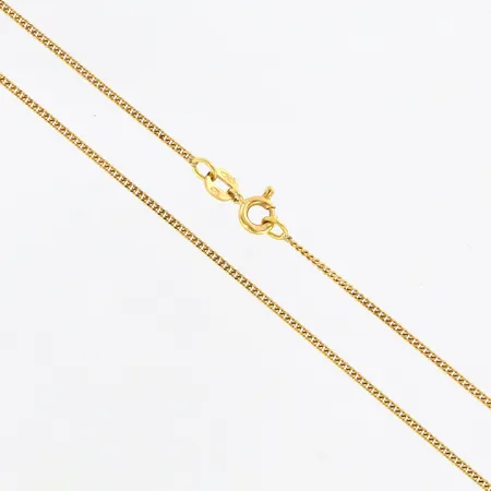 Kedja Pansar 38cm, bredd 1,2mm, 18K  Vikt: 2,4 g