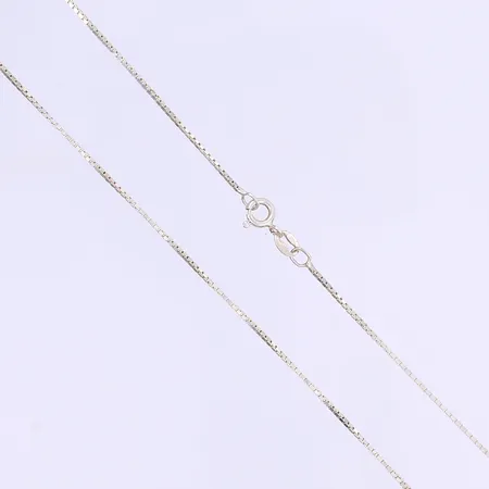 Halskedja Venezia 45,5m bredd 1mm silver 925/1000  Vikt: 3,2 g