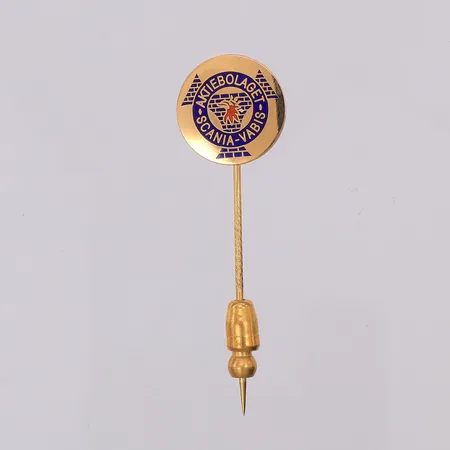 Pin Scania 47mm Ø14,2mm Sporr, stopp i metall ej med i vikt, 18K Vikt: 3,1 g