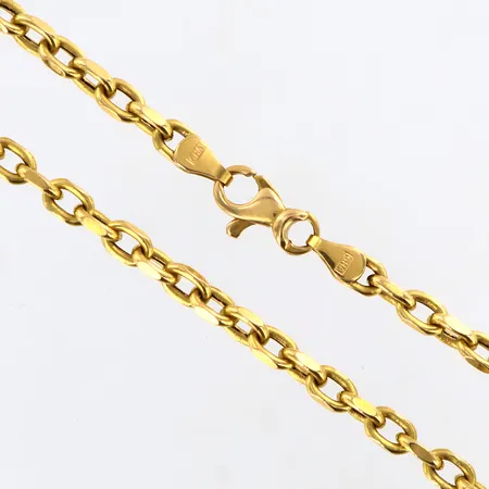 Kedja Ankar GHA ca 47cm, bredd ca 4mm, 18K Vikt: 12,2 g