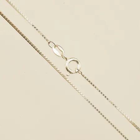 Kedja Venezia, längd 36cm, bredd 0,8mm, GHA Silver 925/1000 Vikt: 1,5 g