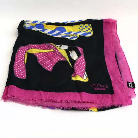 Sjal Moschino Larioseta 81x195cm, 93% Modal 7% Kaschmir, inga tillbehör