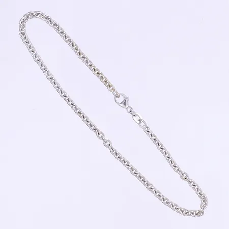 Armband ankarlänk 21,5cm bredd 2mm Jo-Ans, vitguld, 18K  Vikt: 6,4 g