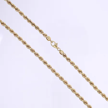 Halskedja Cordell 63,5cm bredd 5mm, ihålig, 18K  Vikt: 19,5 g