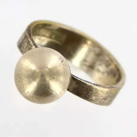 Ring  ALTON stl:16, bredd: 6-8mm, silver 835/1000 Vikt: 3,4 g