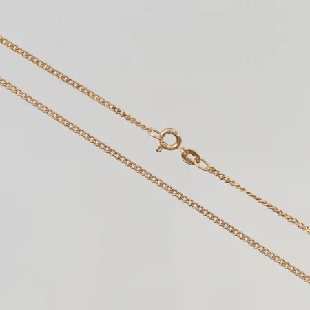Kedja pansar 55cm bredd 1,7mm 18K 5,5g.
