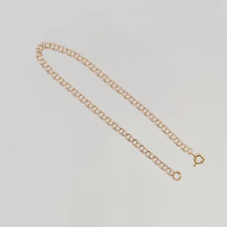Armband Bsimarck 18,5cm bredd 3mm 18K 2,4g.