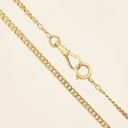 Fickurskedja Pansar 44cm, bredd 3,2mm 18K Vikt: 13,3 g
