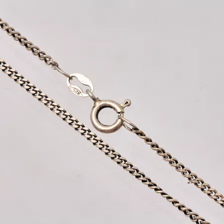 Kedja Pansar 46cm, bredd 1,7mm, silver 925/1000, 3,6g.