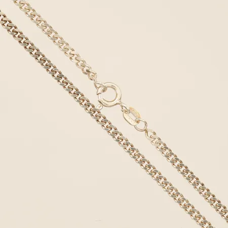 Kedja Pansar 60,5cm, bredd 2,5mm 925/1000 silver  Vikt: 8,5 g