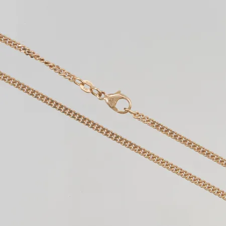 Kedja Balestra pansar 42cm bredd 2,5mm 18K 10,5g.