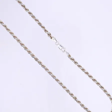 Halskedja Cordell 50cm, bredd 5mm, silver 925/1000 Vikt: 31,2 g
