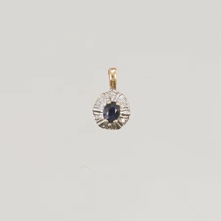 Hänge diamanter 3x ca 0,025ct 11mm 18K 0,5g.