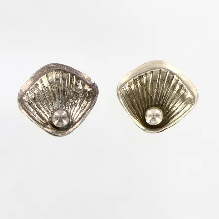 Örhängen 10x11mm, silver 830/1000 Vikt: 1,4 g